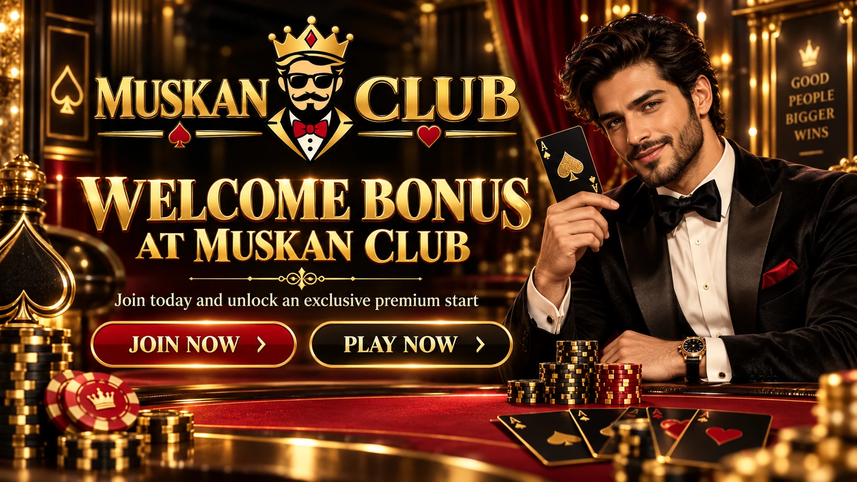 Welcome Bonus at Muskan Club